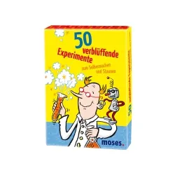 Moses Verlag 50 verblüffende Experimente zum Selbermachen und Staunen 266333