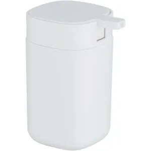 Wenko Seifenspender Davos, 24829100, stehend, Kunststoff, weiß, 350ml