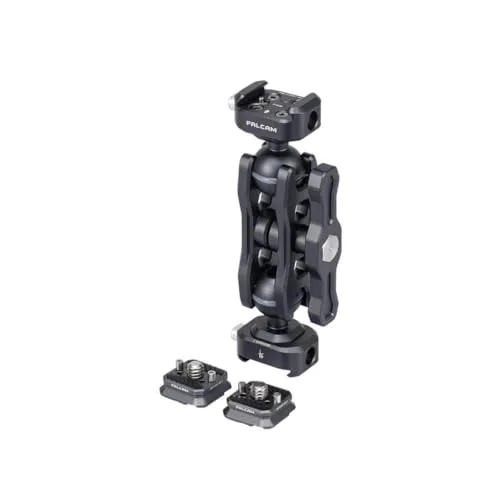 Falcam F22 Dual Quick Release Monitor Mount Kit 2548 - Foto- & Video-Zubehör, ideal für flexibles Arbeiten mit zwei Monitoren und einfacher Montage dank Quick Release Mechanismus.