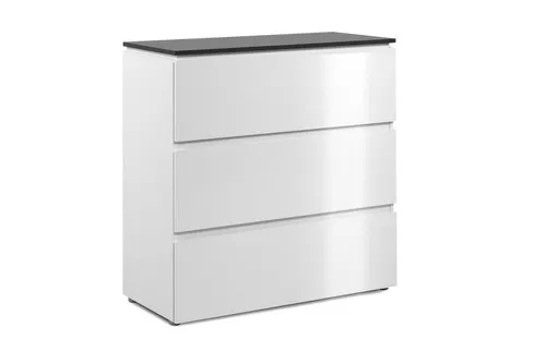 Kommode Bresimo, weiß, modern und geräumig