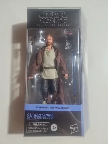 STAR WARS Black Series Obi-Wan Kenobi Wandering Jedi Figur - Sammler-Action-Figuren, detailreiche Obi-Wan Kenobi Figur aus der Black Series, ideal für Fans und Sammler von Star Wars Merchandise.
