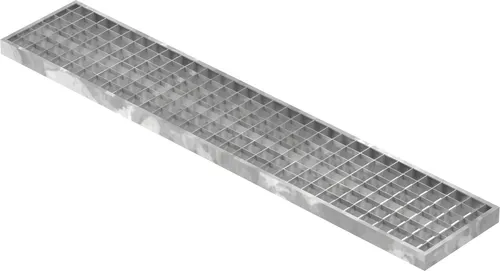 Befahrbarer Gitterrost 190x990 mm - feuerverzinkt - Sicherheitsgitter aus feuerverzinktem Stahl mit hoher Tragfähigkeit. Ideal für Lichtschächte und belastbare Anwendungen. Made in Germany, langlebig und robust.