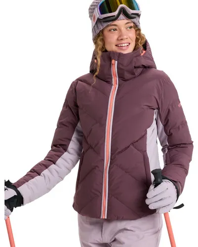Roxy Snowboardjacke Snowdrift 15K rot M (38) - Wintersport-Bekleidung, wasserfeste 15K Snowboardjacke in auffälligem Rot, ideal für kalte Tage auf der Piste.