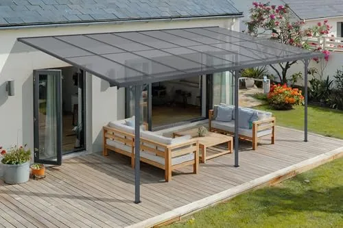Cazeboo Terrassenüberdachung Carport KLEO 500L300