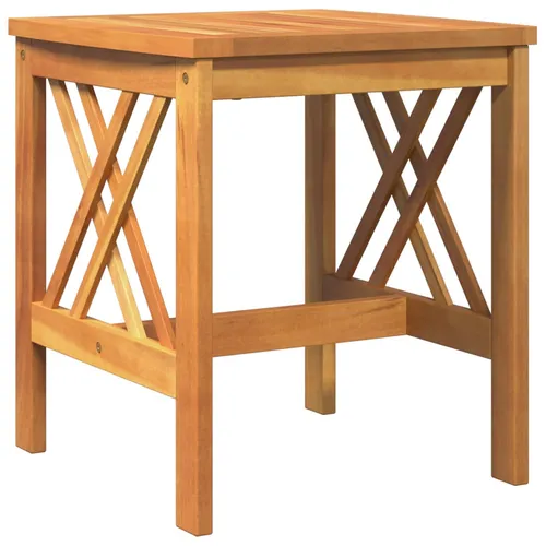 vidaXL Beistelltisch Braun Massivholz Akazie - Elegantes Design für deinen Garten - Gartenmöbel-Set aus robustem Akazienholz, witterungsbeständig und langlebig. Ideal für Terrassen und Gärten, schafft eine harmonische Atmosphäre für entspannte Treffen.