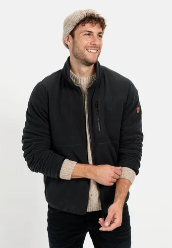 camel active Herren Fleecejacke Dunkelblau aus recyceltem Polyester - Funktionsjacke aus GRS-zertifiziertem Polyester, mit Stehkragen und praktischen Taschen für optimale Funktionalität im Alltag.