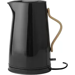 Stelton Emma Wasserkocher 1,2 L schwarz - elegantes Design mit isolierender Doppelwand für sicheres und stilvolles Kochen