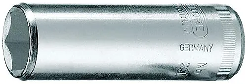 GEDORE Steckschlüsseleinsatz 1/4 Zoll lang 6-kant 7 mm,1 Stück, 20 L 7