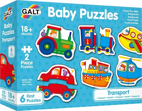 Galt 26472 - Baby Puzzle, Fahrzeuge