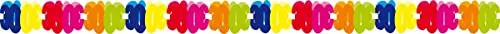 Folat NEU Girlande Zahl 30 aus Buntem Papier, 6 m