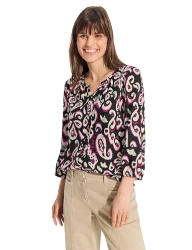 CECIL Damen B344734 Print Tunika Bluse von CECIL