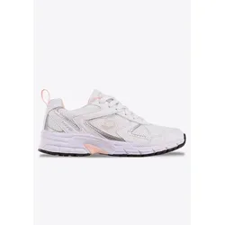 Lotto Sneaker - besonders leicht & bequem, WHITE/ROSE - Sneaker low mit atmungsaktivem Obermaterial aus Synthetik und Textil, ideal für sportliche Aktivitäten und den Alltag. Besonders leicht und bequem für optimalen Tragekomfort.