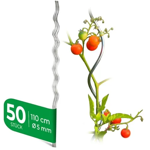 Novatool 50 Stück Tomatenstäbe 110 cm von Novatool
