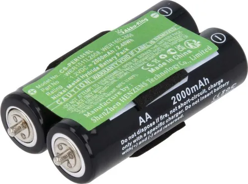 Akku kompatibel mit Panasonic WER1511L2508 - Ni-MH 2000mAh - für ER-146 ER-147 ER-148 ER-149 ER-154 ER-1510 ER-1511 ER-1512 ER-160 ER-1610 ER-1611