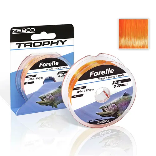 Zebco Trophy Forelle 0,20mm 300m TOP Angelschnur 0,02€/1m