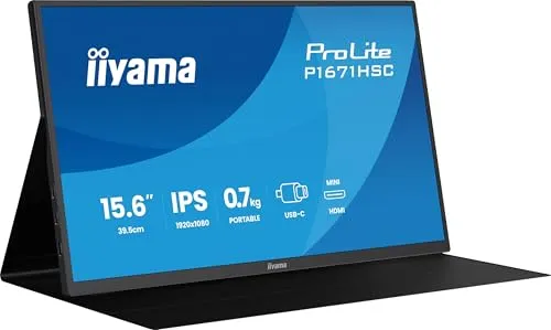 iiyama ProLite P1671HSC-B1 - Tragbarer 16