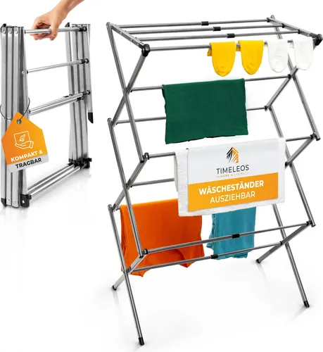 Wäscheständer Grau von ESTIMA Products GmbH