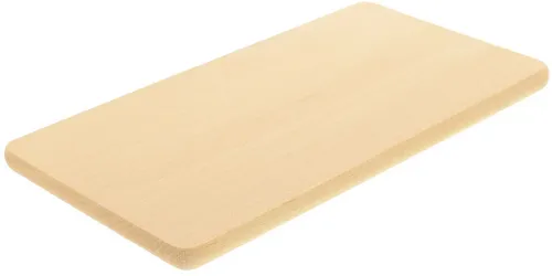 Frühstücksbrett Frühstücksbrettchen rechteckig aus Buchenholz 22 x 12 x 1 cm