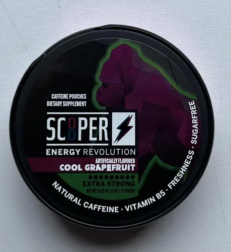 Scooper Energy Revolution Cool Grapefruit Extra Strong