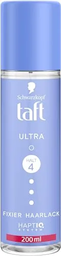 Taft Fixier-Haarlack Ultra Haltegrad 4 (200 ml), Haarspray vegan