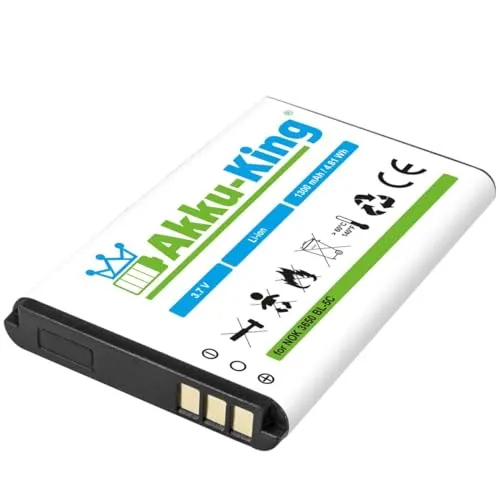 Akku kompatibel mit AVM Fritz!Fon C6 A051 X6 / Telekom A051 - Li-Ion 1300mAh
