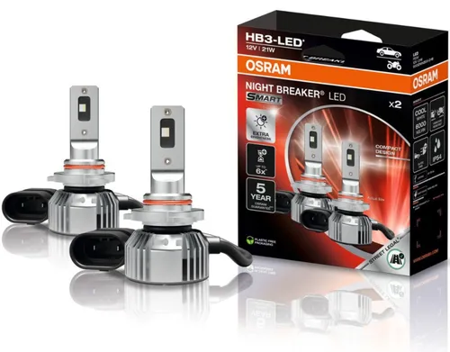 St. OSRAM HB3 NIGHT BREAKER LED SMART +330% StVZO-Konforme LED 2
