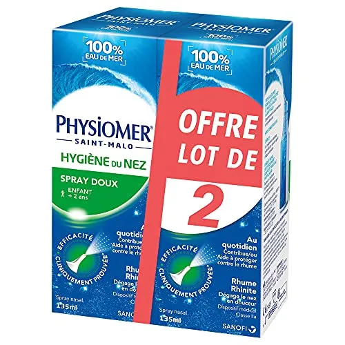 Physiomer Nasal Hygiene Spray 2 x 135ml