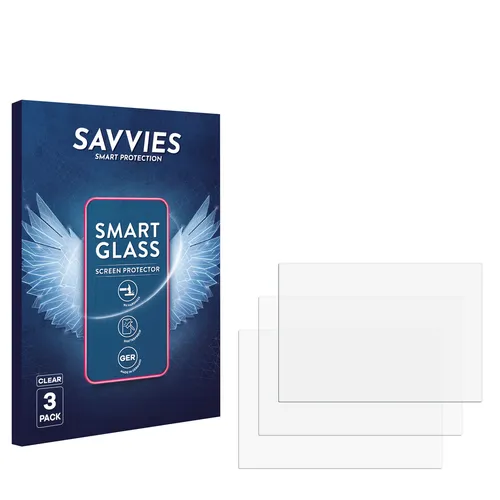 3x Savvies Schutzglas für Elektron Syntakt E25 Panzer Folie Glas klar