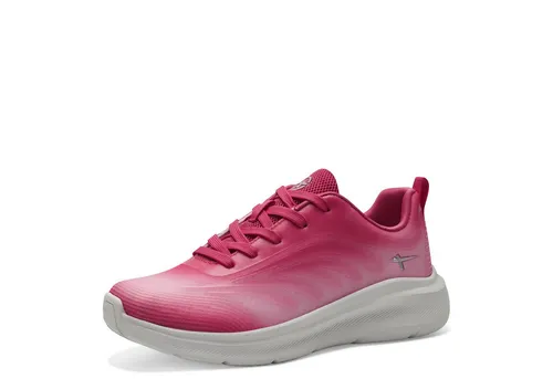 Tamaris COMFORT Damen Sneaker flach Sportlich Vegan, Rosa (Fuxia), 36 EU - Damen-Sneaker mit Hallux-Freundlichkeit und optimaler Passform für höchsten Tragekomfort. 100% vegan und ideal für einen stilvollen Freizeit-Look.