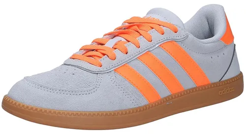 ADIDAS Damen Freizeitschuhe Breaknet Sleek – Stilvoll und Bequem - Klassische Freizeitschuhe mit modernem Update. Der minimalistische Sneaker bietet Komfort und passt zu jedem Outfit. Perforierte Details sorgen für Atmungsaktivität, während die Gummiaußensohle für Strapazierfähigkeit sorgt.