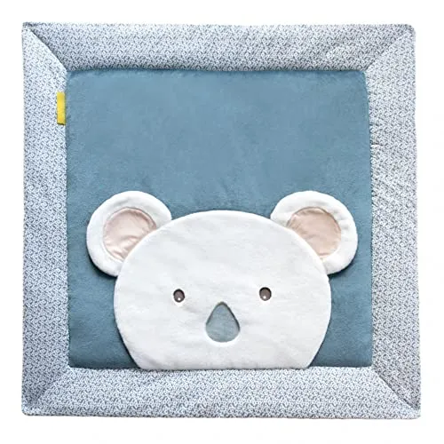 Doudou et Compagnie - Babydecke Koala - Tapidou - Blau - 100 x 100 cm - Yoca Le Koala - DC3684