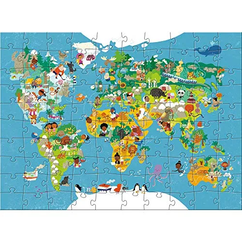 HABA 302003 - Puzzle Weltkarte