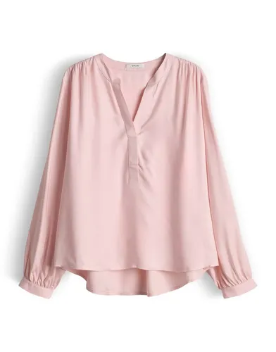OPUS Damen Langarmbluse FLANORA in Coral Blush, Größe 42 von OPUS