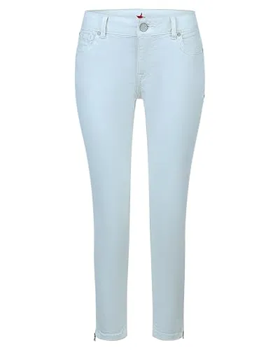 Buena Vista Italy V 7/8 Stretch Twill - Slim Fit Hose Damen - Figurbetont in Hellblau - XL - Stylische 7/8 Slim Fit Hose für Damen aus hochwertigem Stretch Twill. Bequem und figurbetonend, ideal für den Alltag oder besondere Anlässe.