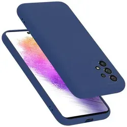Cadorabo Schutzhülle für Samsung Galaxy A73 5G Hülle in Blau Handyhülle Case Cover TPU Etui