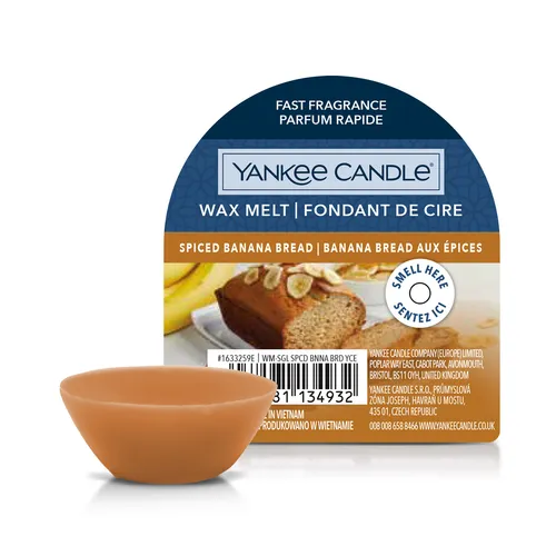 YANKEE CANDLE Wax Melt SPICED BANANA BREAD 22 g Duftwachs von Yankee Candle