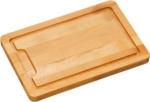 KESPER® Tranchierbrett Tranchierbrett 32x21x2cm aus Buche, braun, (1-St)