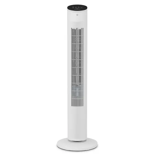 Rowenta ROW Turmventilator Eole Ultra VU 6871 ws - Leistungsstarker Turmventilator für erfrischende Luftverteilung bis 6 m, ideal für ungestörte Nutzung mit nur 52 dB(A), energieeffizient und mit praktischer Fernbedienung.
