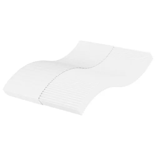 vidaXL Schaumstoffmatratze 140x200 cm - Härtegrad H2 & H3 - Matratze mit 3 Schichten aus 22D Polyurethan-Schaumstoff für optimalen Komfort. Der atmungsaktive Bezug sorgt für gute Feuchtigkeitsregulierung und Luftzirkulation - ideal für erholsamen Schlaf!