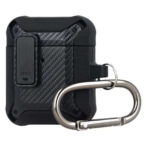 Armor Nitro Schutzhülle Für Apple AirPods Pro - Kopfhörer Etui Abdeckung Carbon