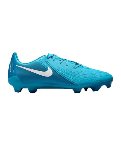 Nike Herren Phantom Gx II Academy FG/MG Fußballschuh - Blue Fury/White, 42.5 EU - Fußballschuhe für natürliche und synthetische Oberflächen mit gepolsterter Innensohle und optimalem Ballgefühl dank weichem Obermaterial.