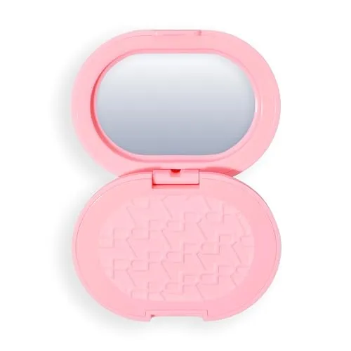 Revolution Powder Pops Instant Blur Setting Powder, Fixierpuder mit Airbrush-Effekt, inspiriert von K-Beauty, glättet die Haut und verfeinert Poren, vegan, Rose, 5 g