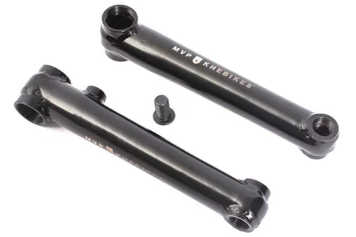 KHE MVP BMX Kurbelarme 48T - Kurbel & -garnituren: Leichte 4130 CrMo Kurbelarme mit nur 576g, ideal für BMX-Fahrer. Perfekte Passform für 19mm Achse und 48T Verzahnung.