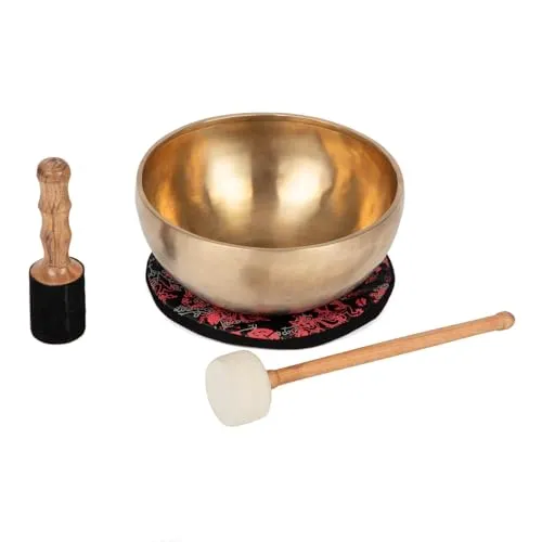 Bodhi Tibetische Klangschale Ø 24 cm | Handgefertigtes Set von Bodhi