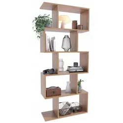 Matkam Möbel Bücheregal – Dynamisches Hochregal aus Holzwerkstoff