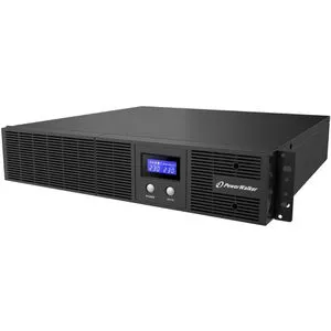 PowerWalker VI 1200 RLE - Rack-fähige USV für zuverlässige Stromversorgung - USV für Rackmontage mit 1200 VA, 720 Watt und USB/RS-232-Anschlüssen. Ideal für den Schutz sensibler Geräte in Serverräumen.