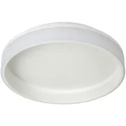 Lucide Led-Deckenleuchte Estreja, Metalloptik,Metalloptik, rund,rund, 40x9x40 cm, RoHS, Reach, Europäischer Sicherheitsstandard, Farbtemperaturwechsler, kabellos, Lampen & Leuchten, Innenbeleuchtung, Leuchten nach Räumen, Esstischlampen
