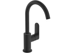 hansgrohe Rebris S Einhebel-Waschtischarmatur 210 in schwarz von Hansgrohe