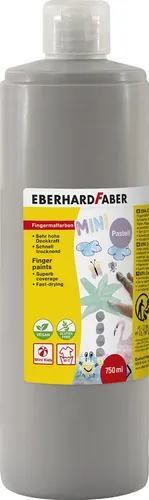 EBERHARD FABER Fingerfarbe EFA Color warmgrau 750 ml
