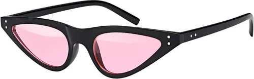 Damen Sonnenbrille Designer UVCE Protection Modern Urlaub Sommer Strand 30487 Schwarz-Pink